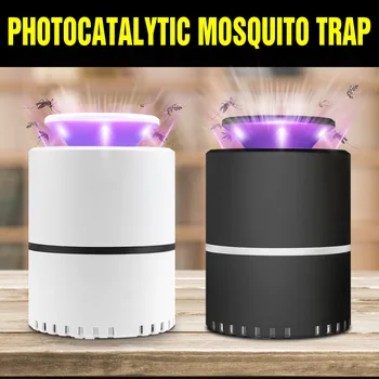 

USB Power 5V Electric Mosquito Killer Lamp LED Bug Zapper Insect Pest Control Lampada LED UV Light Bulb Killing For Home Light