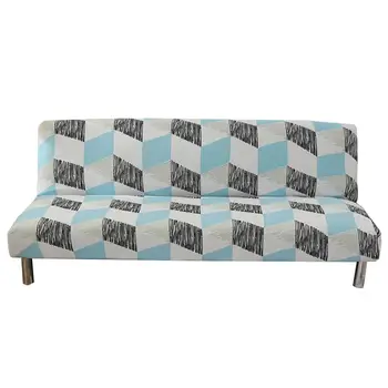 

No Armrest Stretch Sofa Cover Slipcover All-Covered Folding Sofa Bed Cover Slipcovers For Couches And Loveseats pink