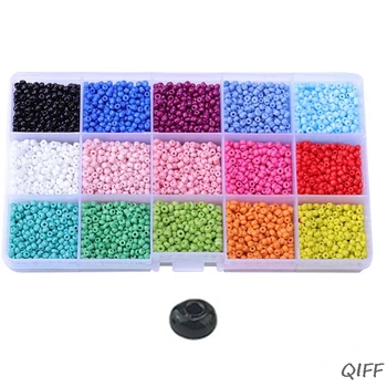 

Glass Rice Beads 3mm Multi-Color Loose Beads Suitable For Fashion Diy