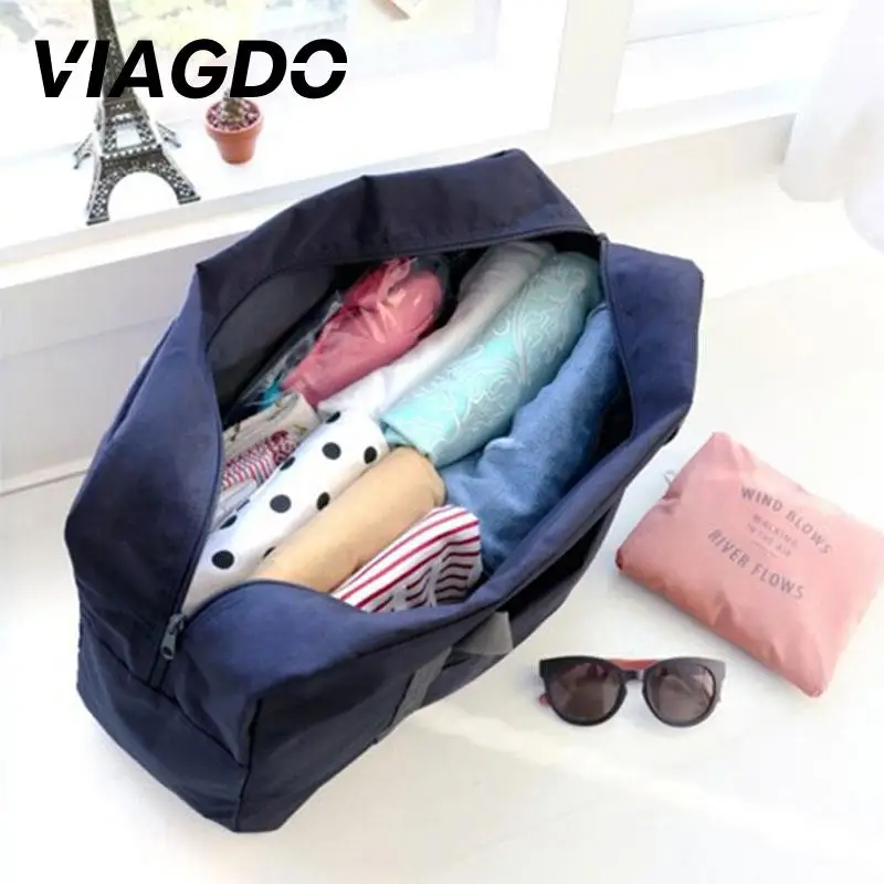 

Travel bag large capacity storage waterproof luggage handbag high qulity Multifunction casual folding nylon Sport Bag 2020 NEW