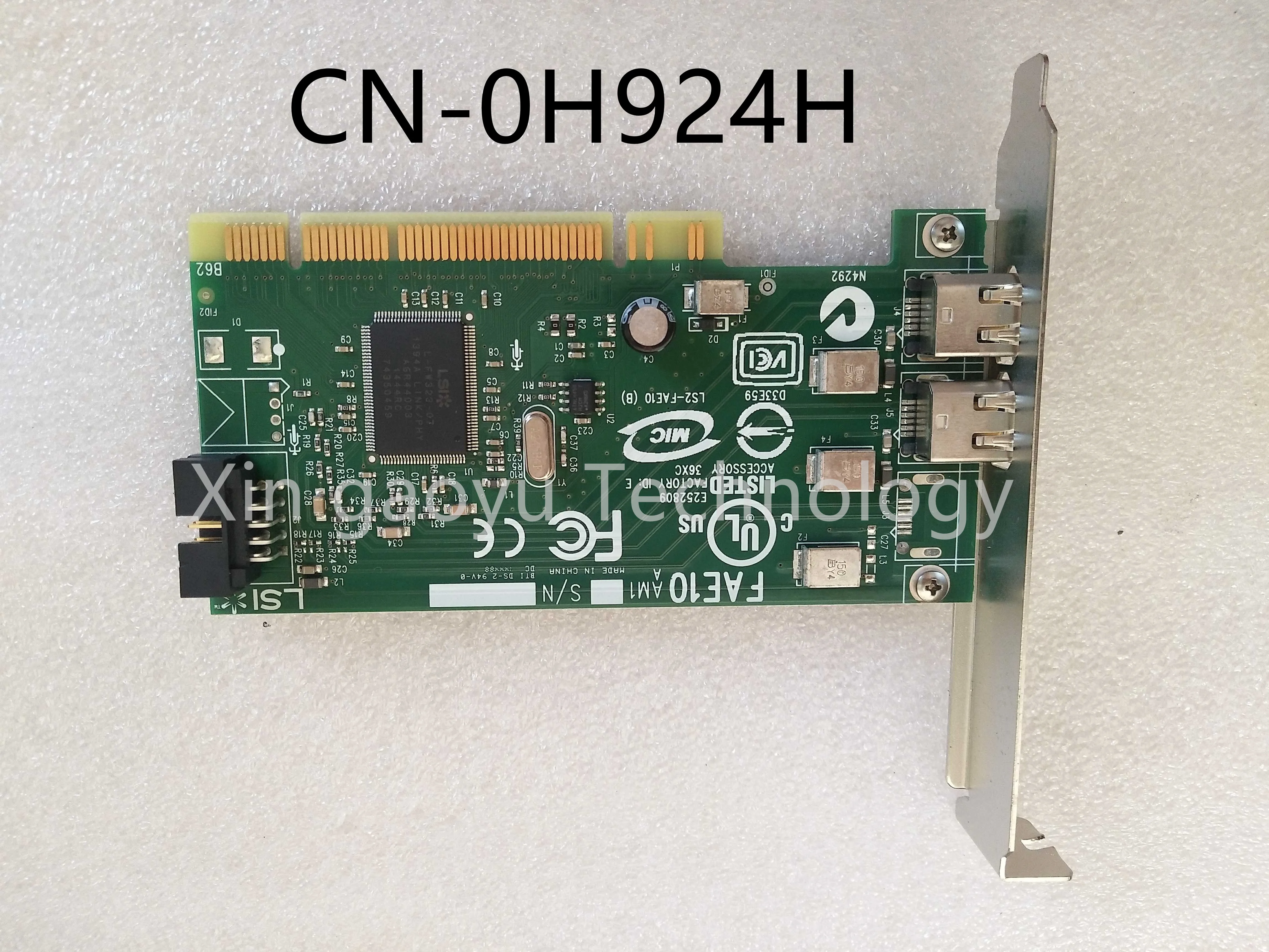 Original para Dell 760 Ieee 1394 Porta Dupla Ieee1394 Pci Firewire Cartão Ls2-fae101 H924h 0h924h 100 Teste ok