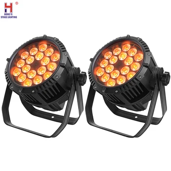 

Led Par Ip65 Waterproof Outdoor 18X15W 5In1 Stage Light Dmx512 For Tv Studio Theater Stage Concerts (2Pcs/Lot)
