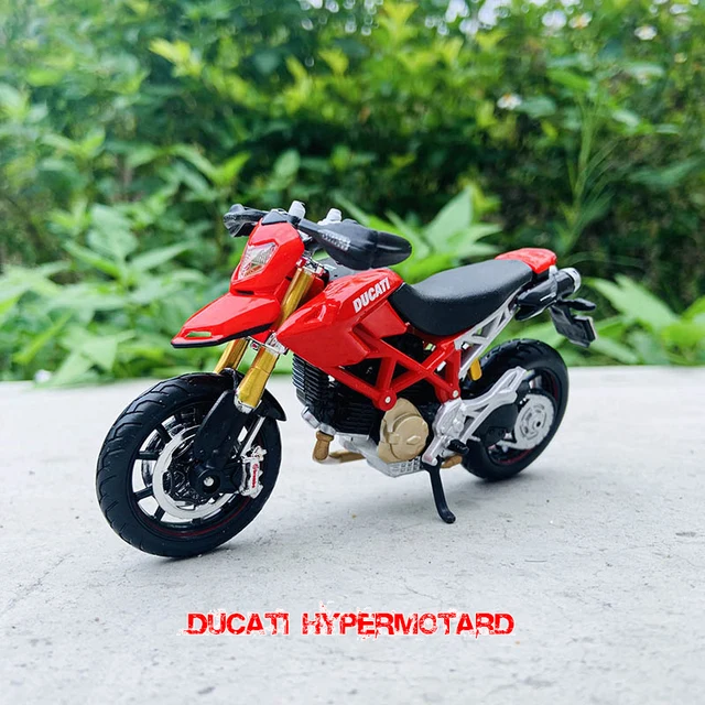 Maisto 1:18 16 styles Ducati Hypermotard original authorized simulation alloy motorcycle model toy car gift collection Hypermotard