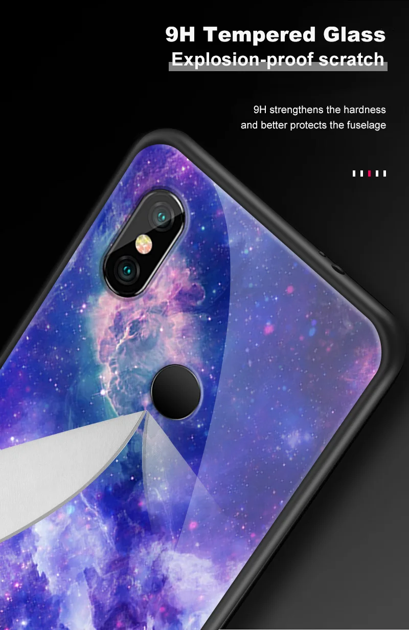 Роскошный чехол для Xiaomi A1 A2 Lite 5X 6X для Redmi 4X 5Plus 5A 6 6A 7 Go S2 Y3 закаленное Стекло Чехлы для телефона Redmi Note 6 7 премьер-профессионал крышка