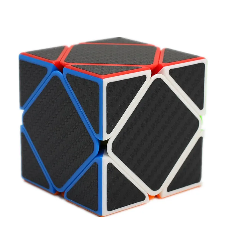 Zcube наклейка из углеродного волокна 3x3x3 куб для гладкого магического скоростного