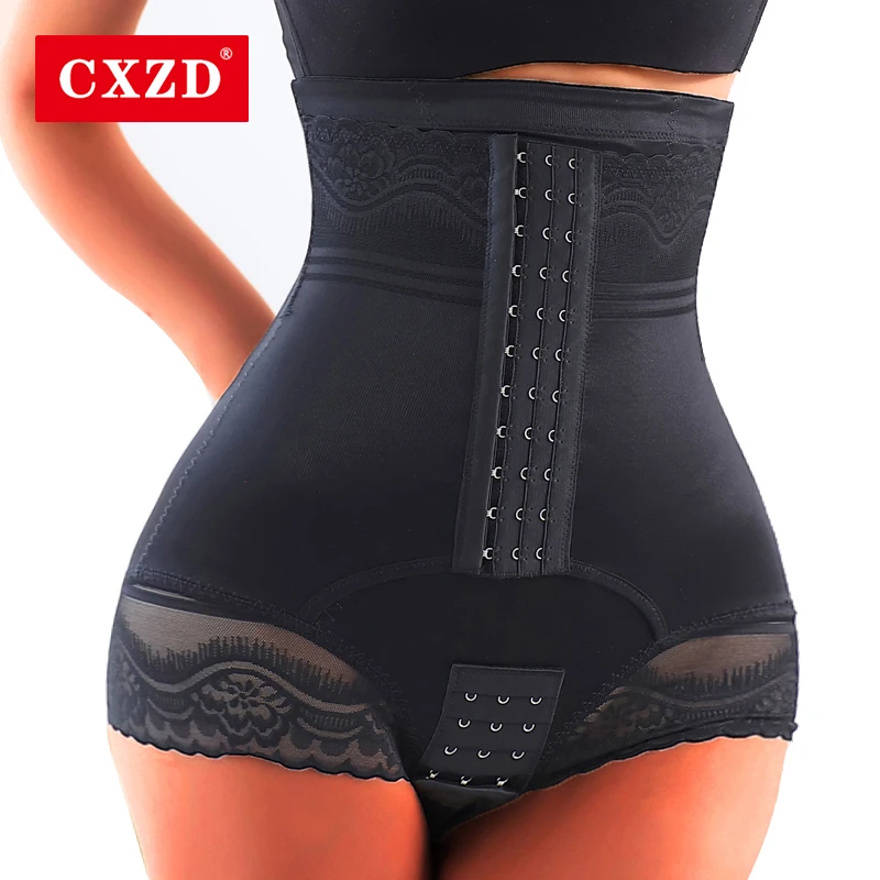 Моделирующие трусики CXZD сексуальные кружевные женские корректирующие с двойной