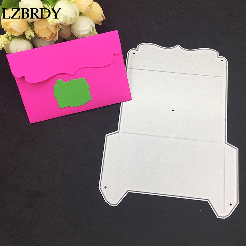 

2019 New DIY Envelop Metal Cutting Dies Kscraft Dies for Scrapbooking Card Making Christmas Thanksgiving Die Cuts