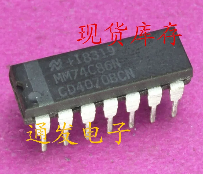

Бесплатная доставка, 5 шт./лот MM74C86N cd4070nl DIP-14