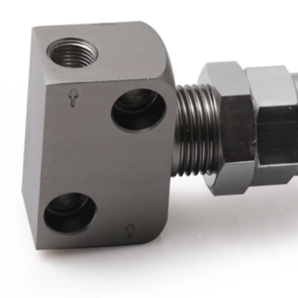 silver Brake Proportion Valve Adjustable Prop, Brake Bias Adjuster Racing Lever Type EP-BLF01