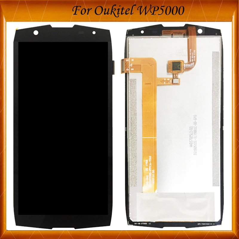 

For Oukitel WP5000 LCD Display+Touch Screen 100% Tested Well Screen Digitizer Assembly Replacement For Oukitel WP 5000 LCD