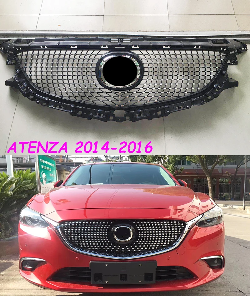 Решетка радиатора переднего бампера гоночный гриль для Mazda 6 Atenza 2013 2015 2016 верхняя