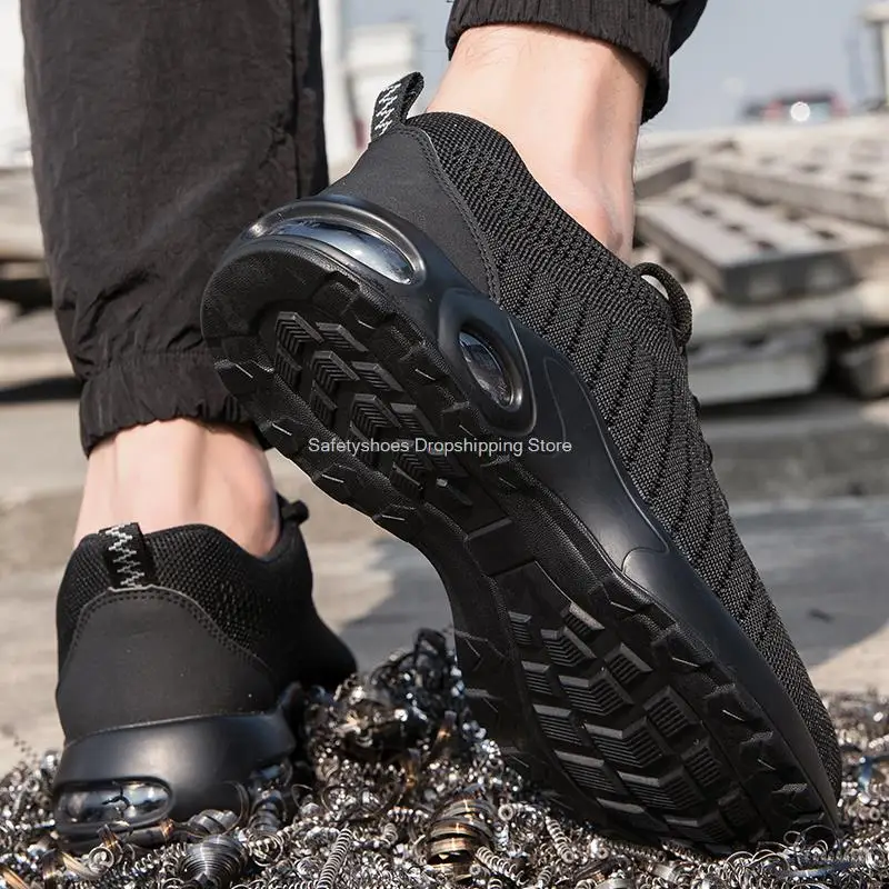 Men Safety Work Sneakers 36-50 Size