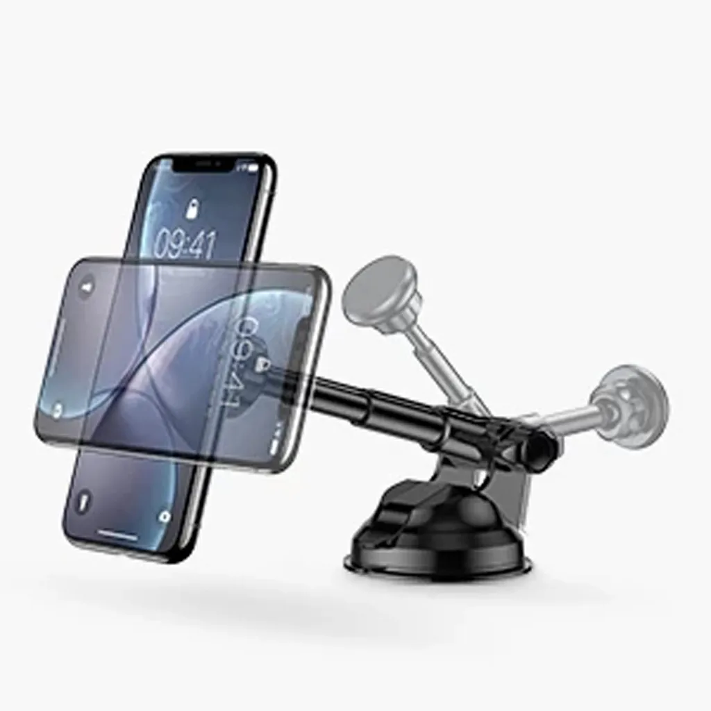 Выдвижная автомобильная подставка для телефона iPhone сотовый мобильный телефон лобовое стекло приборная панель присоска автомобильный держатель Магнитная подставка