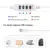 Puluz Photo Studio Lightbox Portable Photography Lighting Box Ring Led Softbox Shooting Tent Box Kit 6 Цветов Фонов Photobox