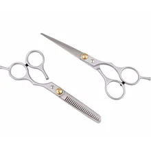 

2pc Professional Stainless Steel Barber Hair Cutting&Thinning Scissor Shears Hairdressing Hair Care Tool Hair Shear TLS Tls