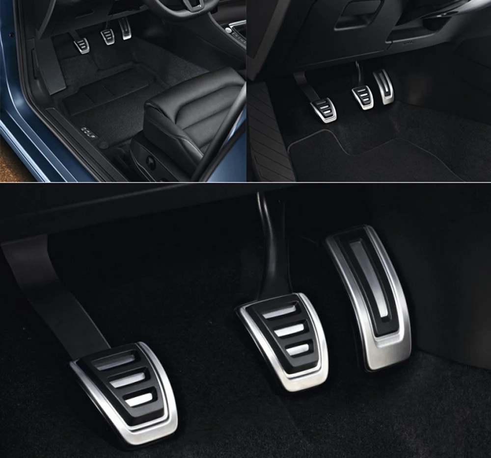 Автомобильный Стайлинг накладка на педаль тормоза и сцепления для Volkswagen VW Tiguan L