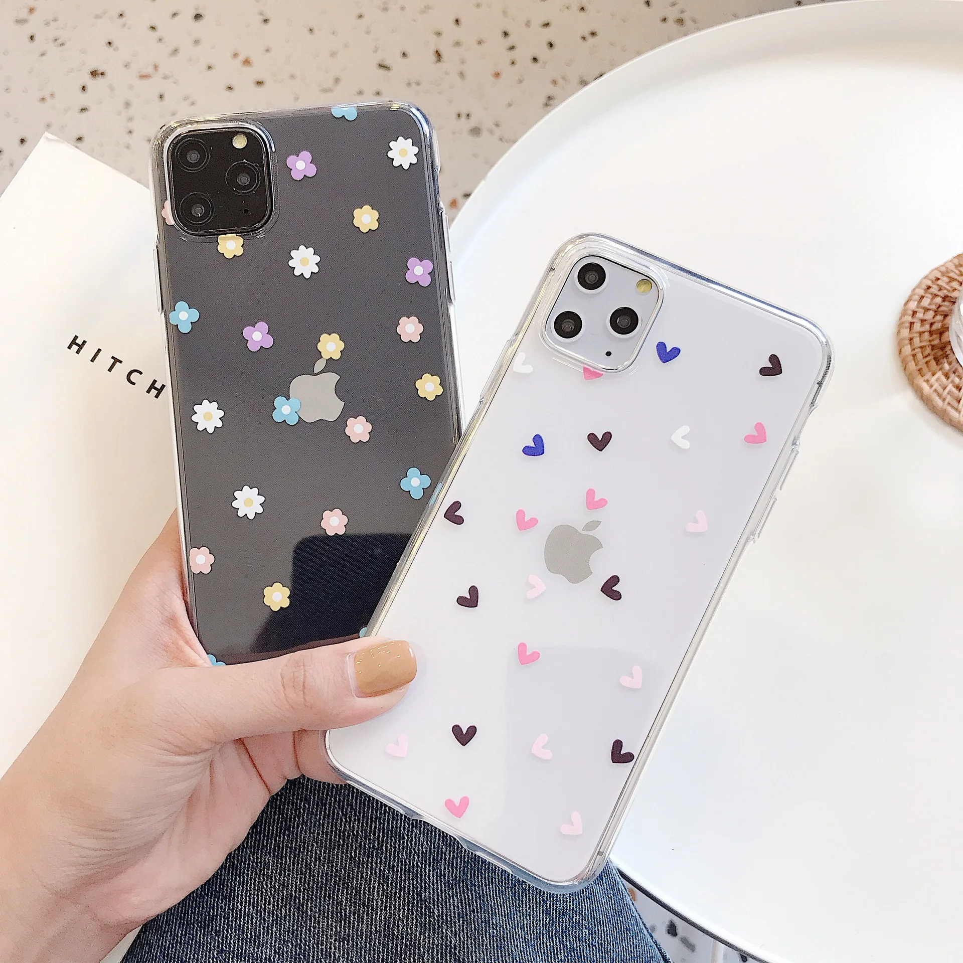 

Transparent Love phone case for iphone8plus soft tpu back cover for iphonr11 pro X XS XR MAX 6 6s 6plus fundas 7 7plus capa