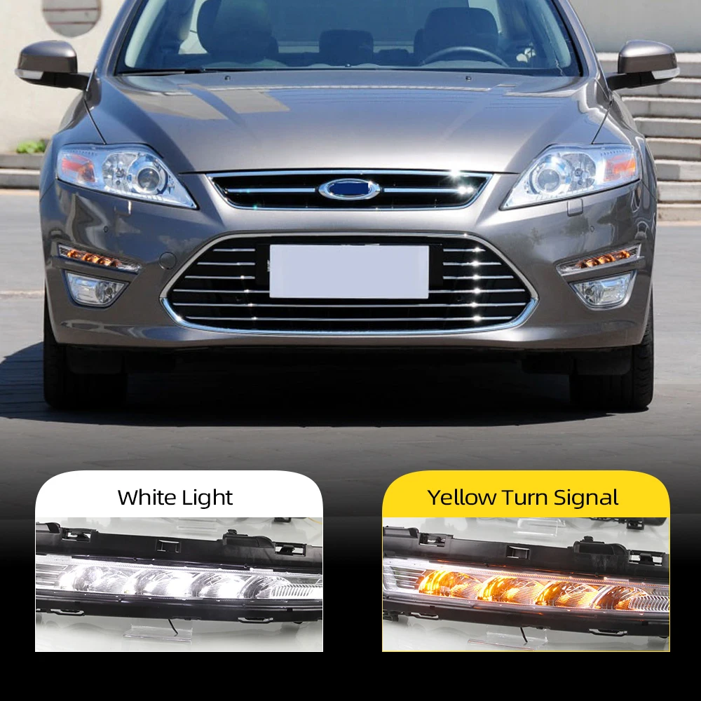 2 предмета в комплекте для Ford Mondeo 2011 2012 2013 DRL Вождения освещают светильник