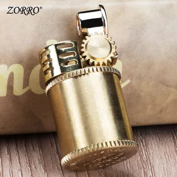 

Lighter, creative little fat old, small, lightweight, sand wheel type, kerosene lighter, refillable cigerette lighters
