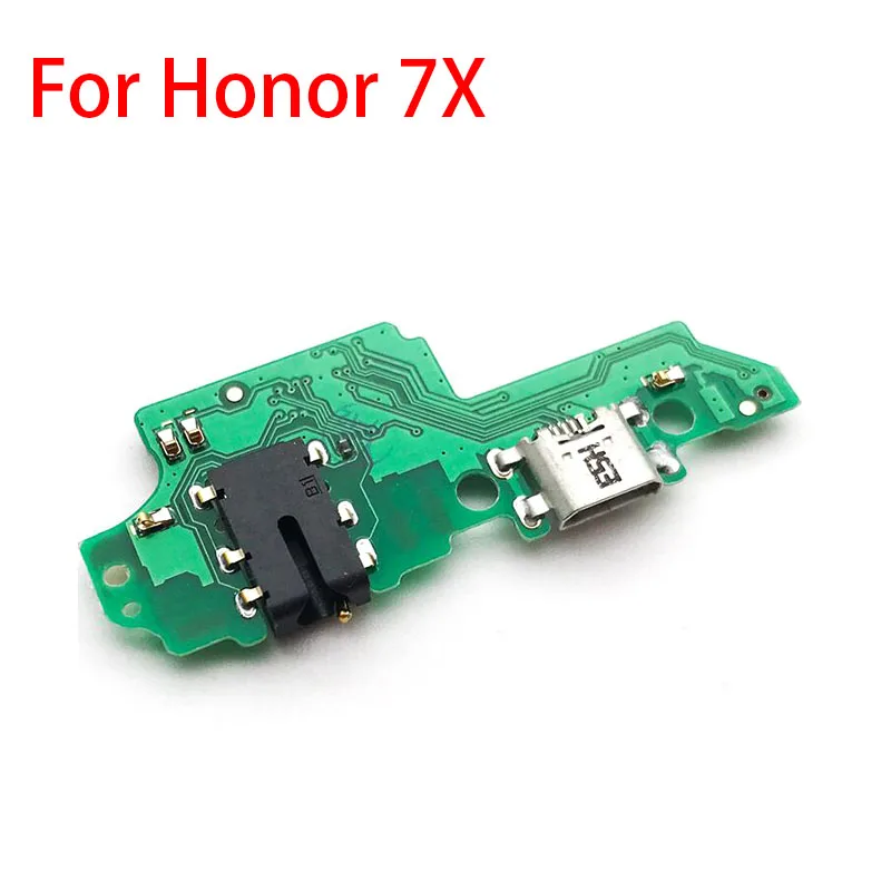 For Honor 7X 2 шт., USB зарядное устройство, док-станция, разъем Flex для huawei Honor 6A 7S 6X 7X V10 5C 6C 8A Pro 7C 7A, глобальная версия GR5 - Цвет: For Honor 7X