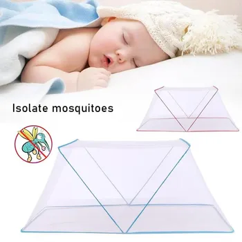 

Foldable Baby Crib Netting Portable Baby Bed Mosquito Net Polyester Newborn Sleep Bed Travel Bed Netting Play Tent Children