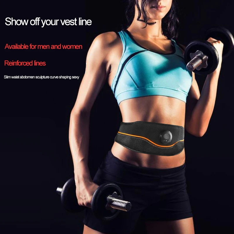 

2020 New Abdominal EMS Muscle Stimulator Slimming Belt Abdominal Belt Intelligent Home Lazy Fitness Muscle Training