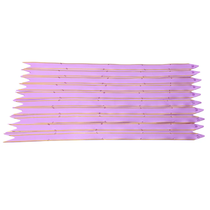 light purple 10 шт./упак. DIY украшение в виде банта; Рождественская ручная Выдвижная цветами праздничные вечерние Материал, на свадьбу, на праздник, орнамент подарок Новое поступление - Цвет: light purple