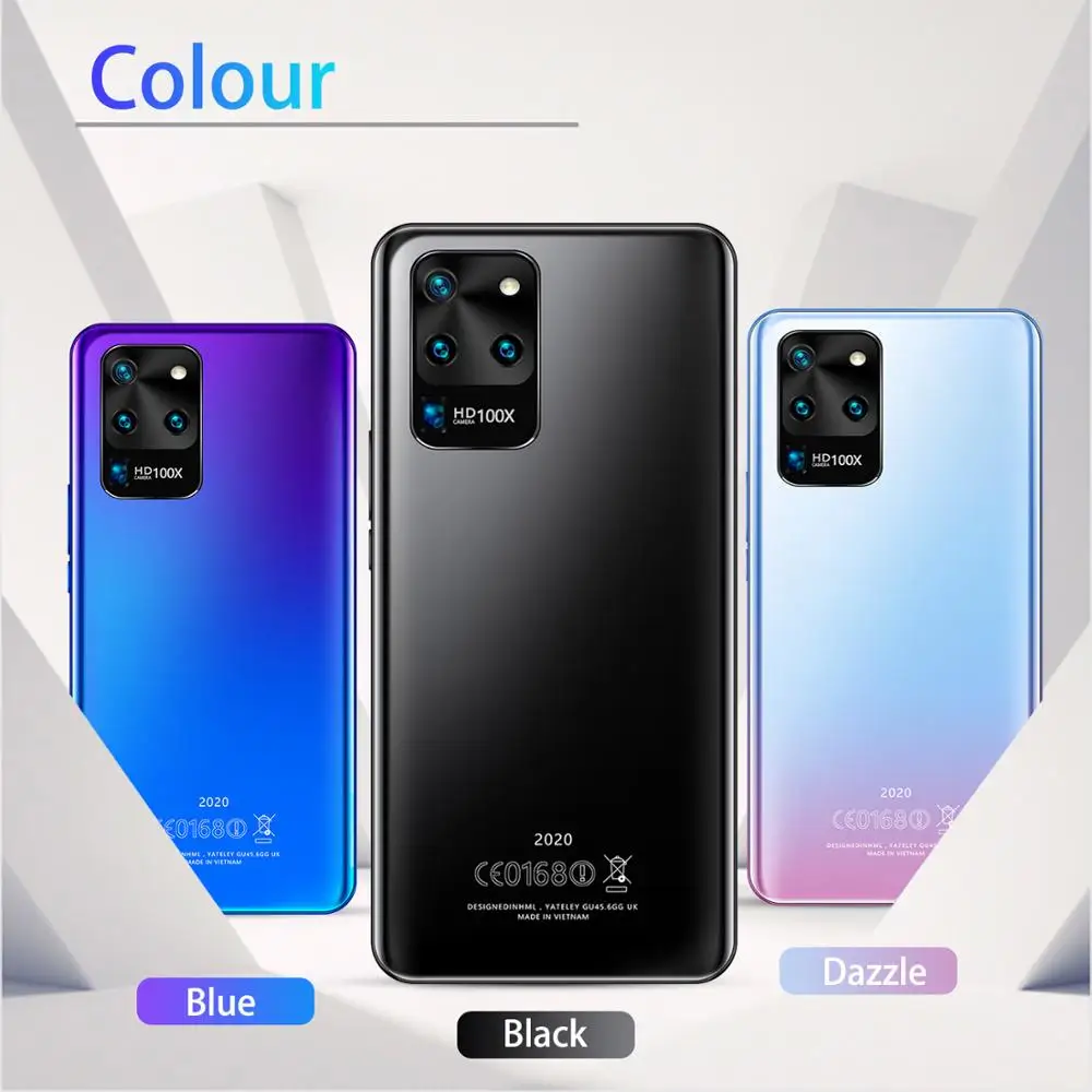 Galay S20 смартфон с 5 дюймовым дисплеем восьмиядерным процессором Snapdragon 128 ОЗУ 8 Гб