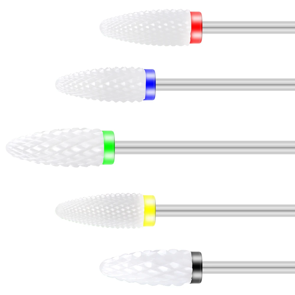 Milling Cutter Nail Drill Bit for Manicure Machine Pedicure Tools Rotate Burr Mill Cutters for Removing Gel
