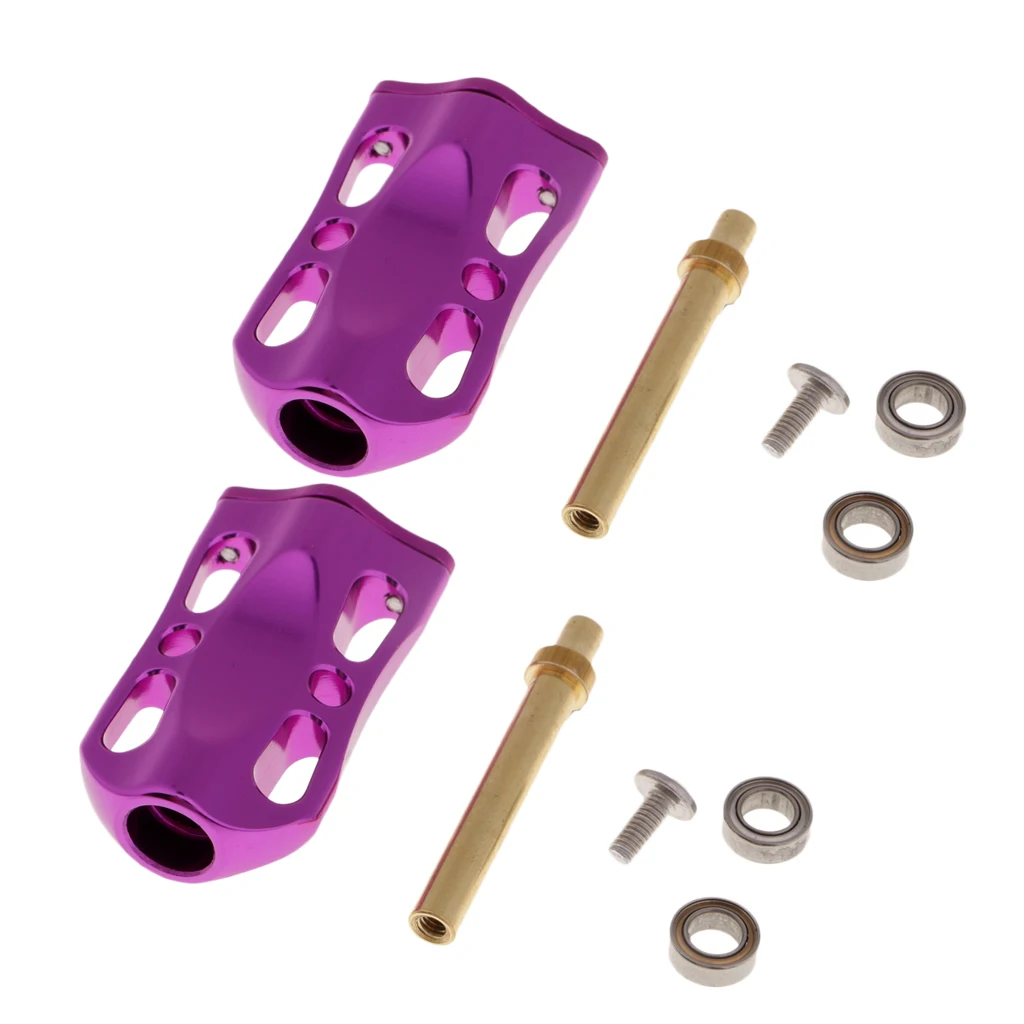 

2pcs Fishing Reel Handle Knob Spinning Baitcasting Reel Knob Grip DIY Purple
