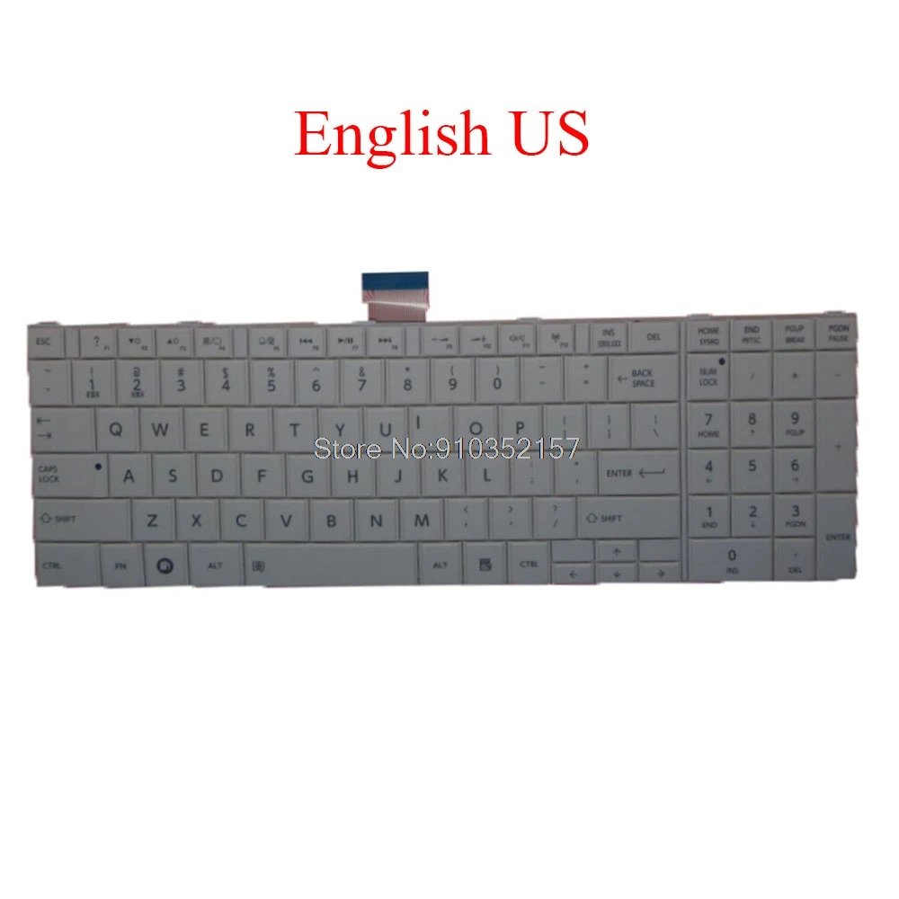 Клавиатура US AR JP GK для Toshiba Satellite C850 C855D C850D C855 C870 C870D C875 C875D L875D английская Арабская