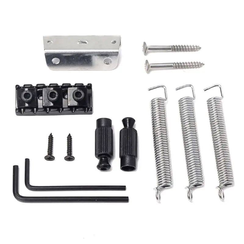 Floyd Rose двойной замок тремоло системы мост для электрогитары части черный