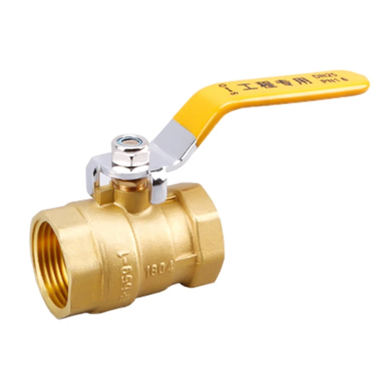 1 шт. 1/" Мужской Женский латунный шаровой клапан водяной влаги воздуха бак Слива запорный запорный шаровой клапан