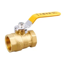 1 шт. 1/" Мужской Женский латунный шаровой клапан водяной влаги воздуха бак Слива запорный запорный шаровой клапан