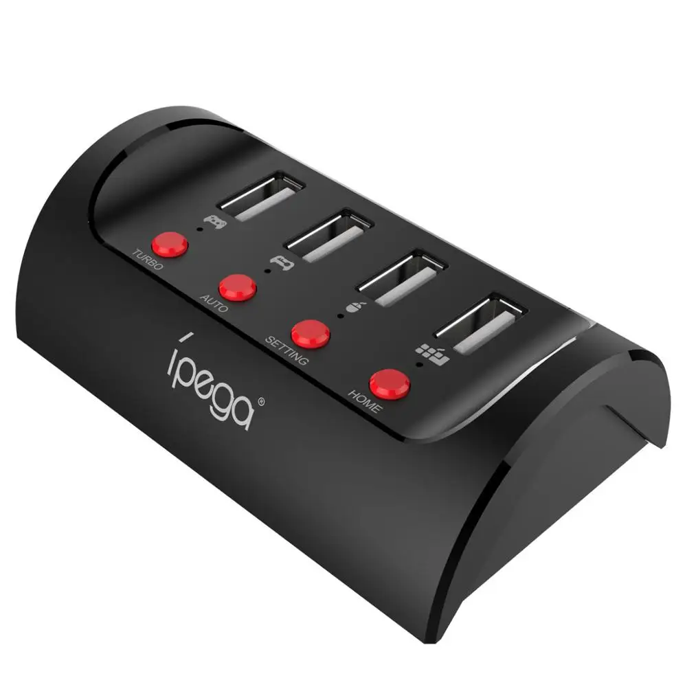 Адаптер геймпада для мыши и клавиатуры 4USB с турбо-преобразователем автонастроек