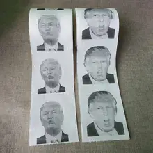 1 рулон 100 г президент Дональд Трамп туалетная бумага рулонный кляп подарок ванная комната шутки, развлечения рулонная бумага подарок