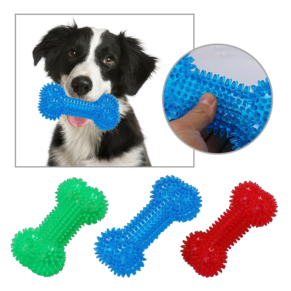

Dog Toy Interactive Rubber Pet Dog Toothbrush Cat Puppy Elasticity Teeth Ball Dog Chew Toys Tooth Cleaning Balls Toys