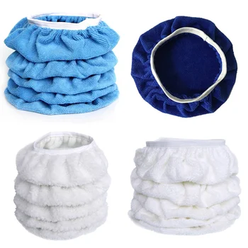 

8Pcs/Set Polishing Bonnet Buffer Pad Microfiber Bonnet Car Polisher Pad Cover for Car Paint Care 5-6" 7-8" 9-10" 3 Sizes