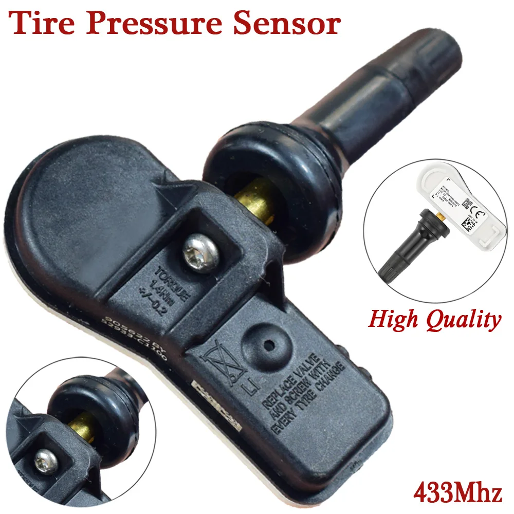 1 шт. 52933-C1100 52933C1100 Автомобильный датчик TPMS Датчик давления в шинах 433 МГц для hyundai Sonata Tucson давление в шинах