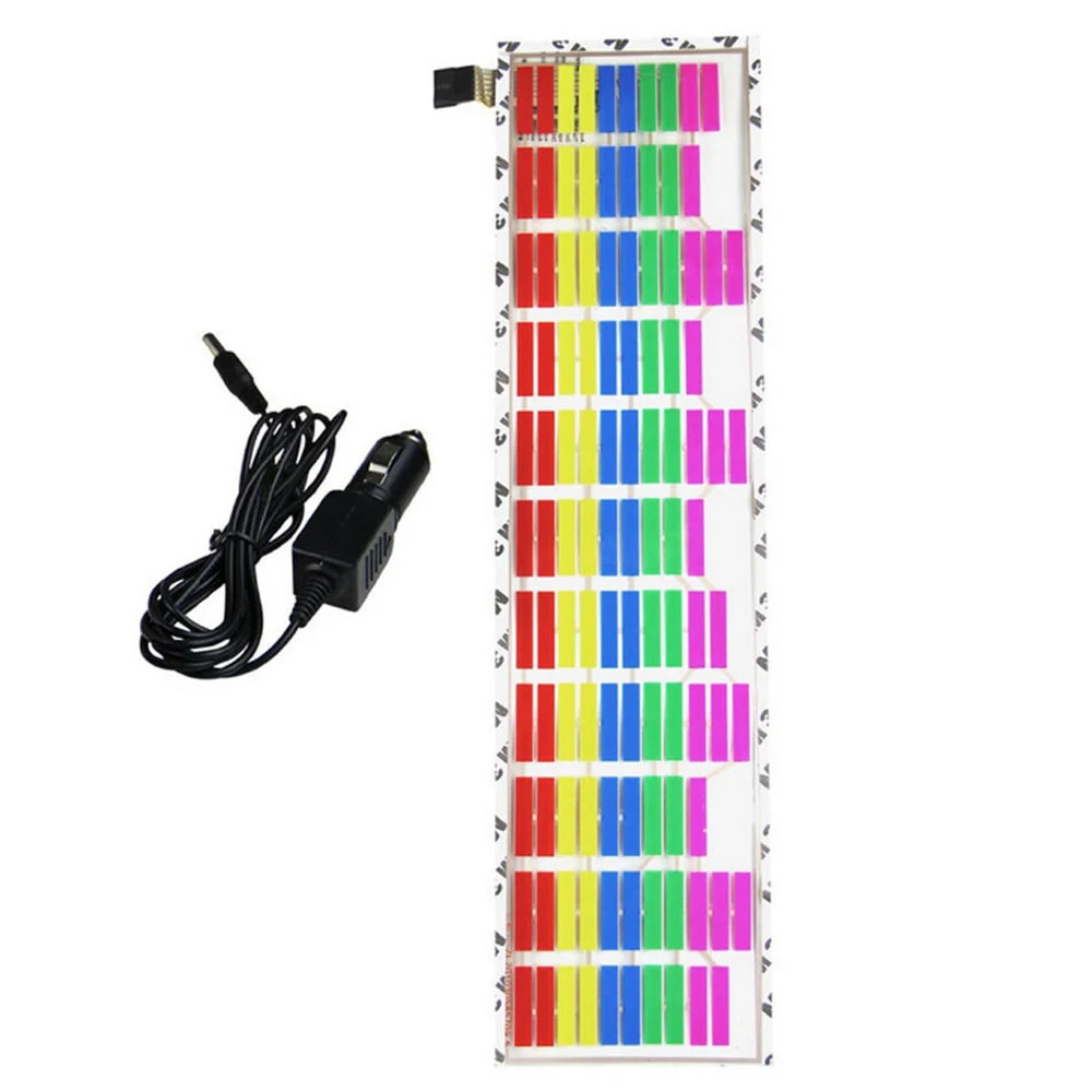 Автомобильный декоративный RGB светильник светодиодный музыкальный ритм
