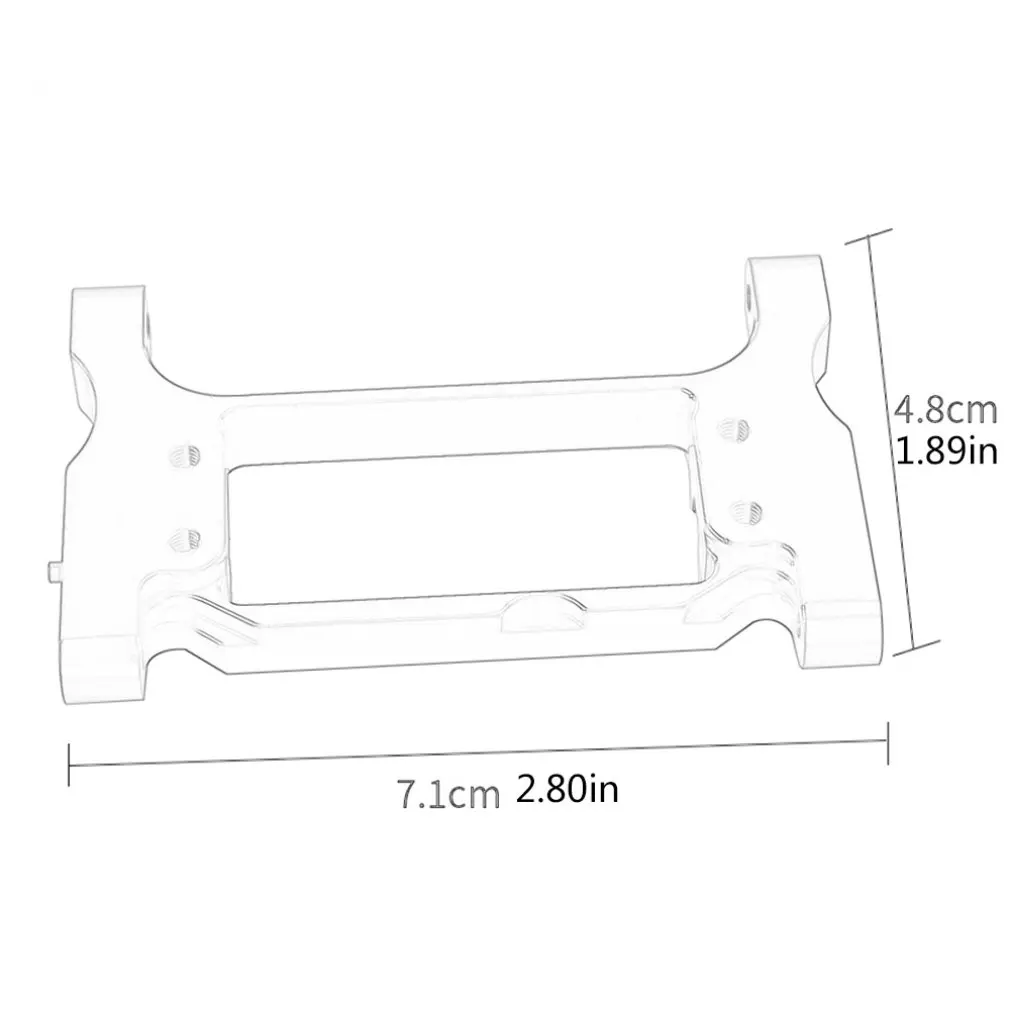 Для RC 1/10th Traxxas TRX-4 TRX4#8239 алюминиевый передний сервопривод рулевого управления