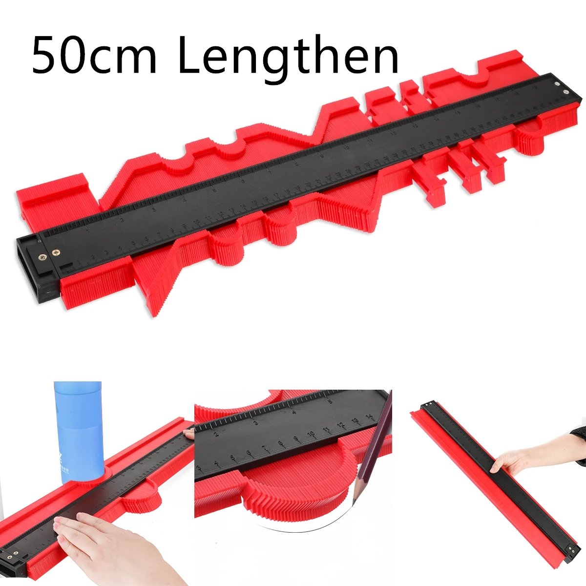 

Professional Gauge Contour Profile Standard Wood Marking Tool Copy Gauge Duplicator Tiling Laminate Tiles General Tools