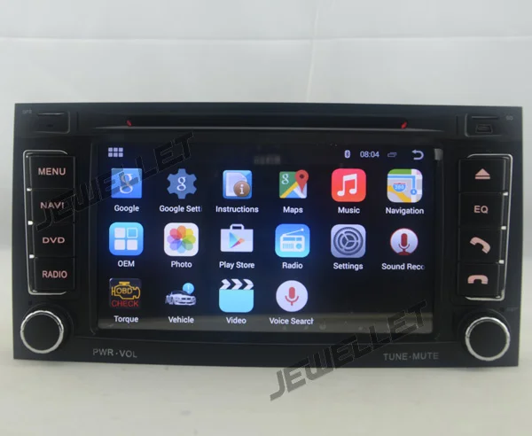 Четырехъядерный Android 9,0 автомобильный DVD gps Радио Навигация для 2002-2010 VW Touareg с 4G/Wifi, DVR OBD 1080P