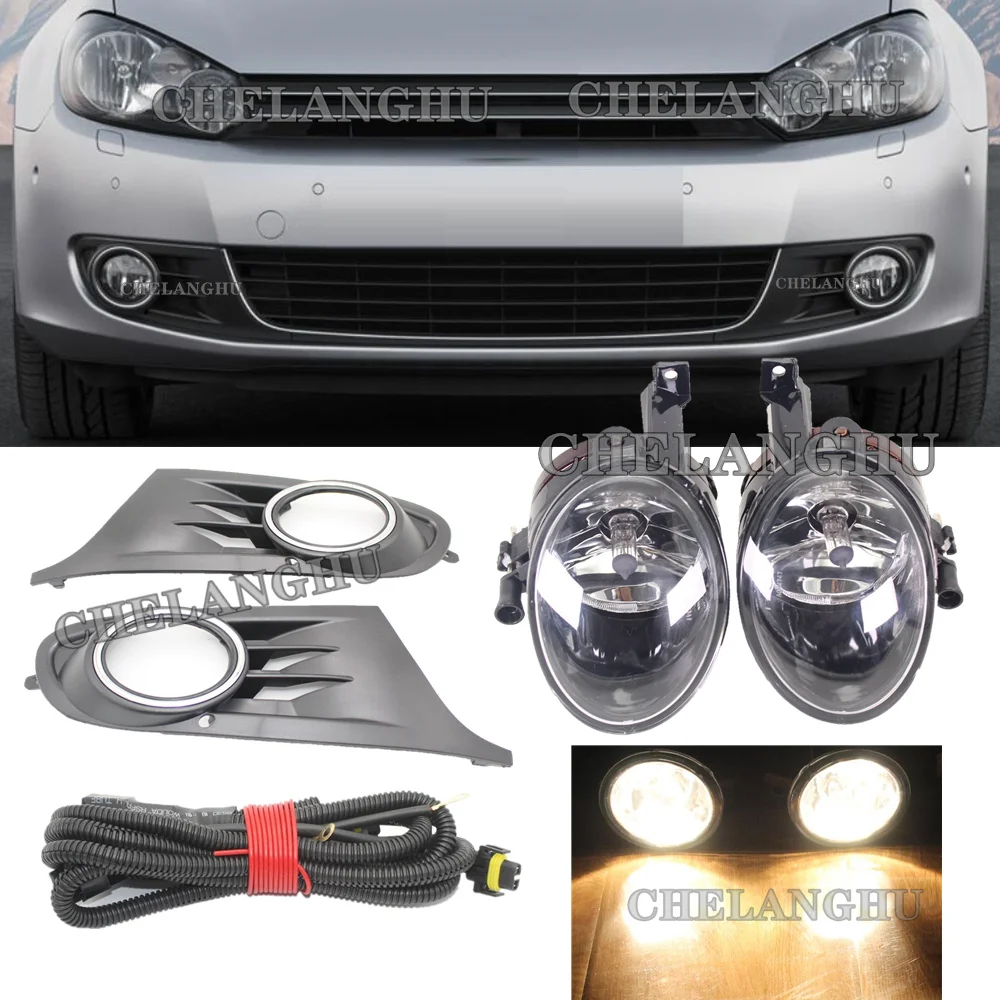 Светильник для VW Golf 6 A6 MK6 2009 2010 2011 2012 2013 передние противотуманные светильник ры с