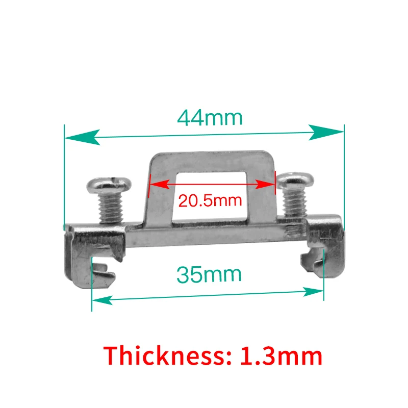 DIN Rail 5/10pcs C45 single-layer fixing SDW-201 rail plug