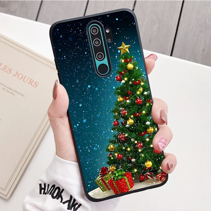 Chúc Giáng Sinh Silicone Ốp Lưng Điện Thoại Redmi Note 8 7 Pro S 8T Cho Redmi 9 7A Bao vỏ