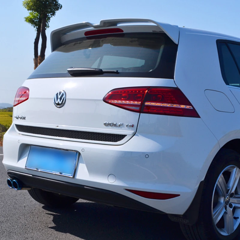 Для MK7 Golf 7 Rline Спойлер ABS Материал заднее крыло автомобиля праймер цвет VW задний
