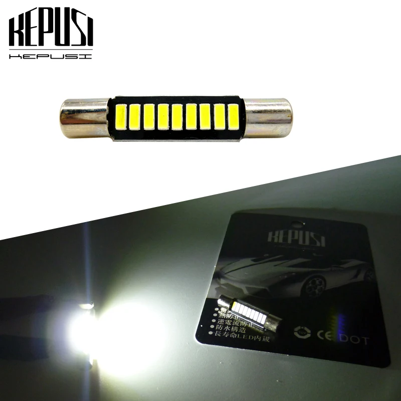 

White 28mm 29mm 31mm 4014 SMD Fuse Vanity Mirror Light Bulb Festoon 6614 Fuse LED Light 6641 Car Interior Sun Visor Vanity Light