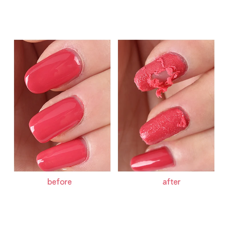 Полуперманентный инструмент для быстрого маникюра средство удаления лака 15 мл