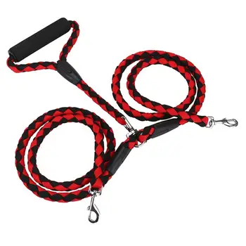 

2 in 1 Transer Double Leashes Strong Dog Leash for Pet Outdoor Walking